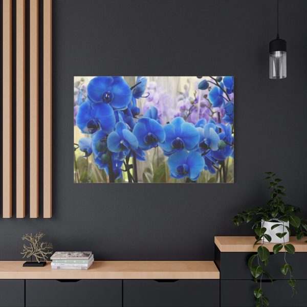 Blue Orchids Standard Canvas