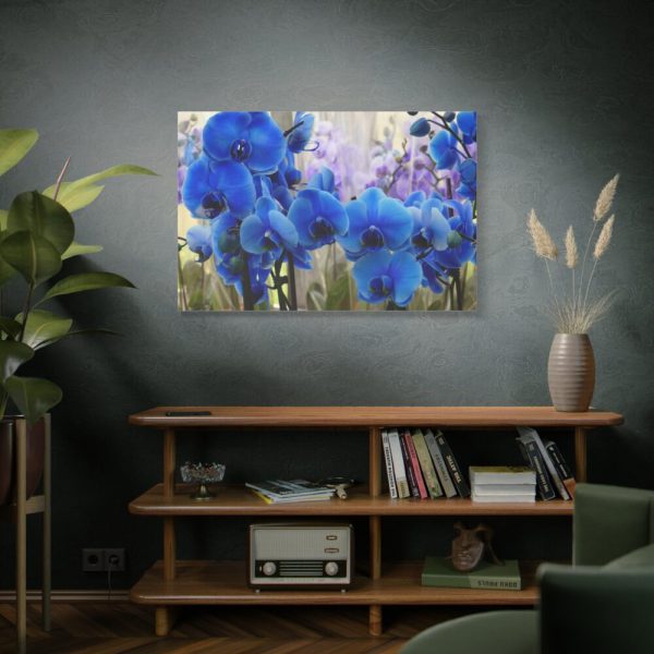 Blue Orchids Standard Canvas