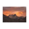 Sunset over Grand Canyon National Park at Hakatai Canyon Standard Canvas