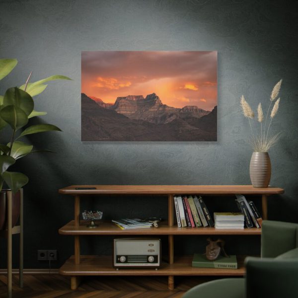Sunset over Grand Canyon National Park at Hakatai Canyon Standard Canvas