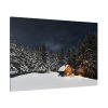 Barn in Starry Night Standard Canvas
