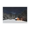 Barn in Starry Night Standard Canvas