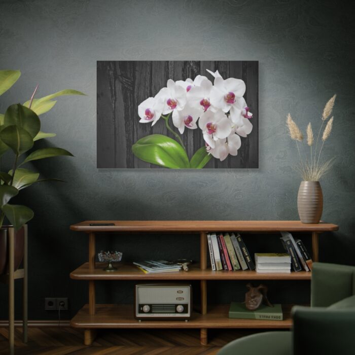 White Orchid Plant Standard Canvas - Image 5