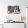 White Polar Bear Zoo Standard Canvas