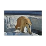 Wet Polar Bear Standard Canvas - Image 2