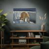 Wet Polar Bear Standard Canvas