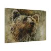 Grizzly Bear Kodiak Head Standard Canvas
