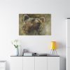 Grizzly Bear Kodiak Head Standard Canvas