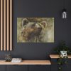 Grizzly Bear Kodiak Head Standard Canvas