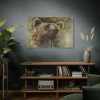 Grizzly Bear Kodiak Head Standard Canvas