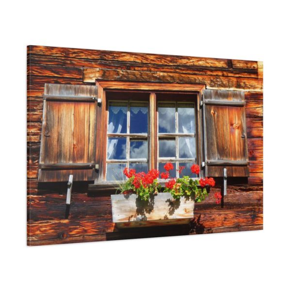 91638-60.jpg Window Wood Farmhouse Standard Canvas