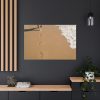 91638-623.jpg Free Foot Prints on the Beach Standard Canvas