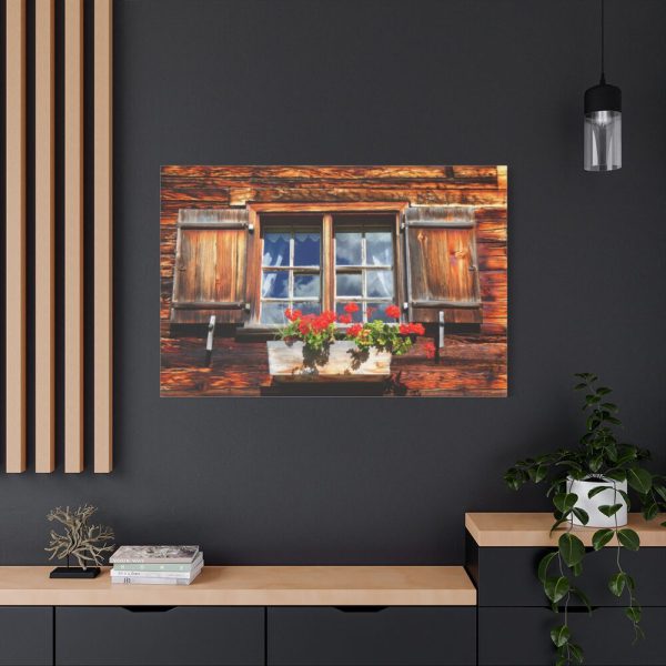 91638-63.jpg Window Wood Farmhouse Standard Canvas