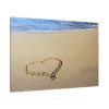 91638-650.jpg Heart Drawn on Sand at Beach Standard Canvas