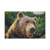 Grizzly Bear Snout Standard Canvas