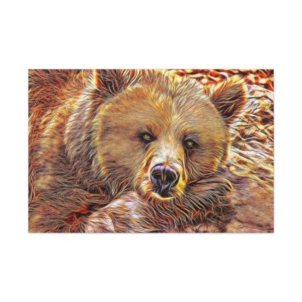 91638-661.jpg Fractal Bear Standard Canvas