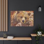 Fractal Bear Standard Canvas - Image 4