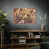 91638-664.jpg Fractal Bear Standard Canvas