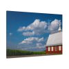 91638-76.jpg Cornfield and Red Barn Scenic Standard Canvas