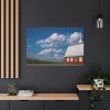 91638-79.jpg Cornfield and Red Barn Scenic Standard Canvas