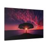 91638-8.jpg Breathtaking Red and Purple Sky Standard Canvas