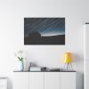 91638-82.jpg Long Exposure of the Star Trails Above the Barn Standard Canvas