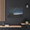 91638-83.jpg Long Exposure of the Star Trails Above the Barn Standard Canvas