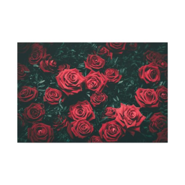 91638-85.jpg Bunch of Red Roses Standard Canvas