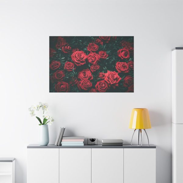 91638-86.jpg Bunch of Red Roses Standard Canvas