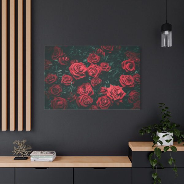 91638-87.jpg Bunch of Red Roses Standard Canvas