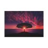 91638-9.jpg Breathtaking Red and Purple Sky Standard Canvas