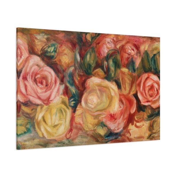 91638-96.jpg Roses by Pierre-Auguste Renoir Standard Canvas