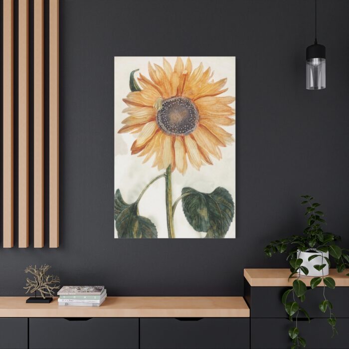 Sunflower  by Johan Teyler Standard Canvas - Image 4
