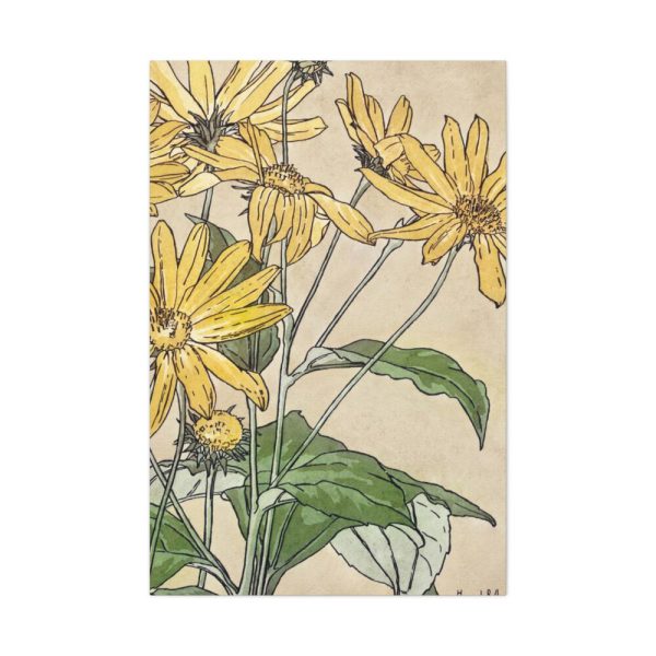 91655-21.jpg Sunflowers by Hannah Borger Overbeck Standard Canvas