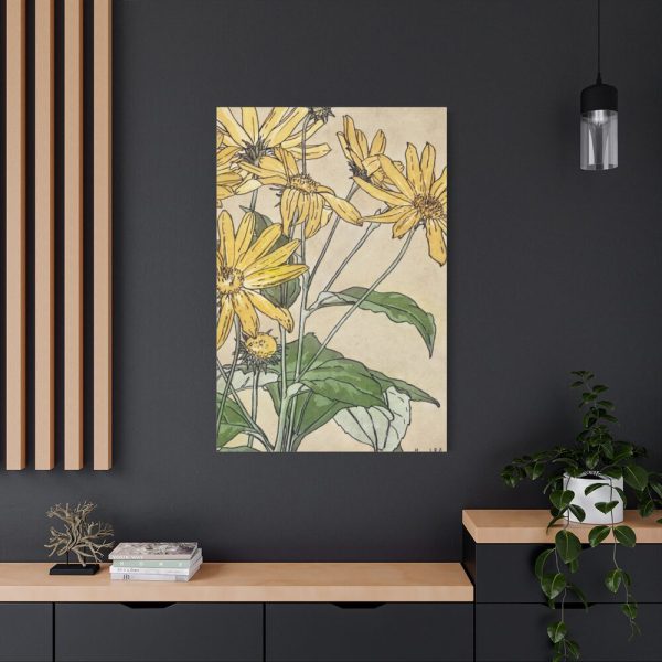 91655-23.jpg Sunflowers by Hannah Borger Overbeck Standard Canvas