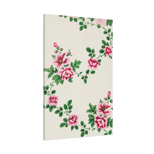 Rose Textile Designs Standard Canvas