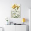 Yellow and White Lilies by William van Leen Standard Canvas