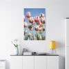 91655-58.jpg Omber Pink and White Tulips Standard Canvas