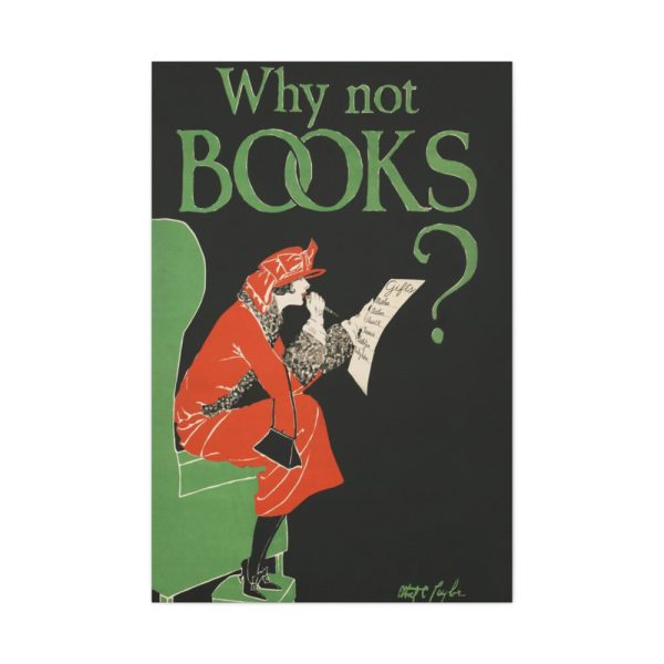 91655-9.jpg Why Not Books by Ethel Taylor Standard Canvas