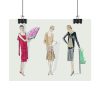92370-1.jpg Three Dresses Poster