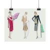 92372-1.jpg Three Dresses Poster