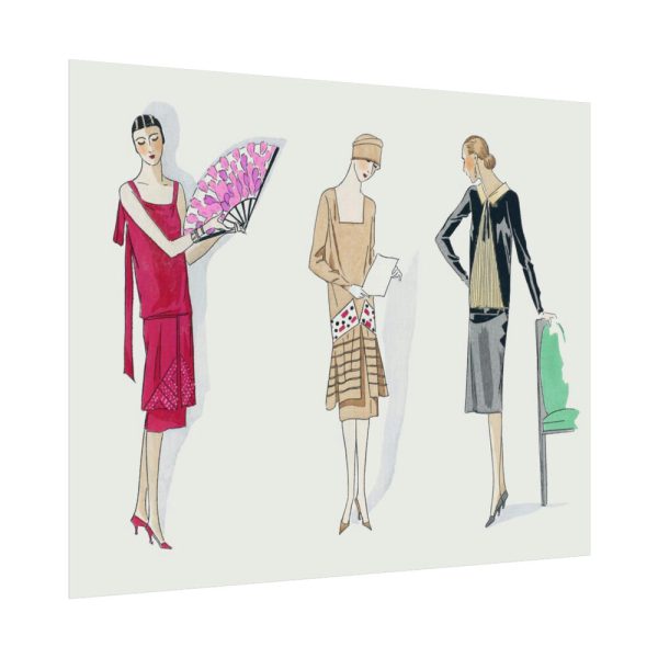 92372-2.jpg Three Dresses Poster