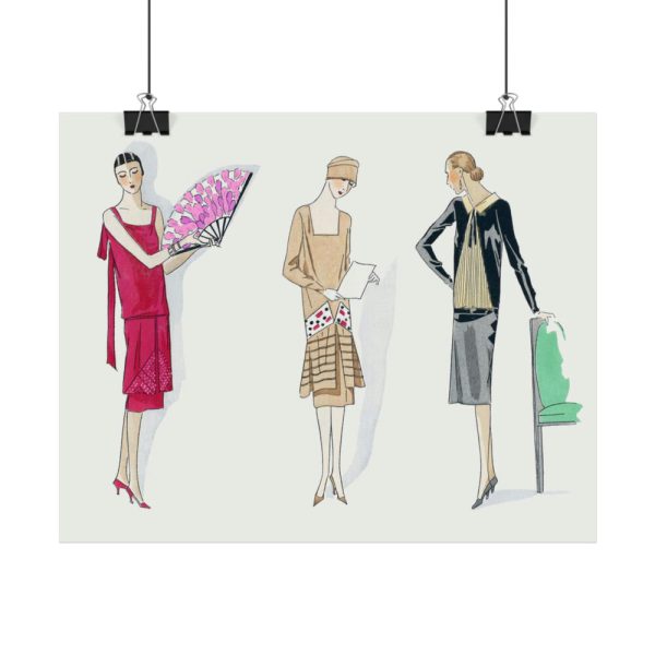 92373-1.jpg Three Dresses Poster