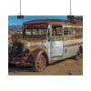 Old Rustic Truck in Nevada Poster