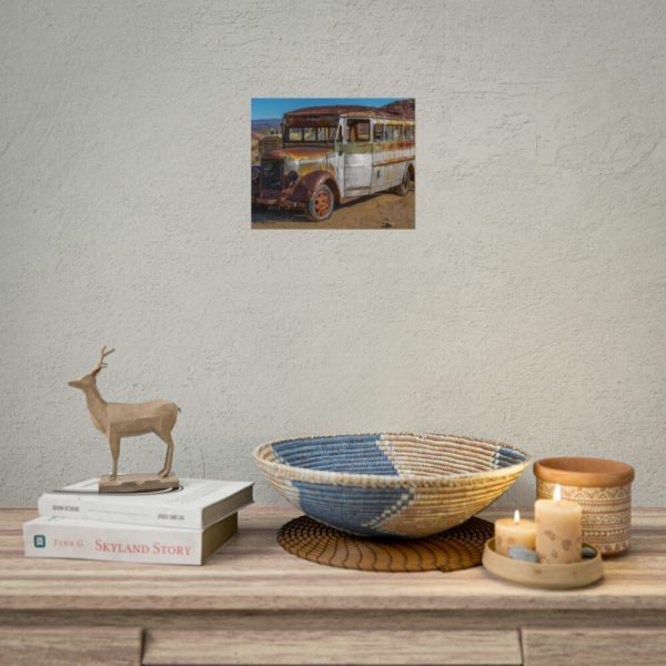 Old Rustic Truck in Nevada Poster