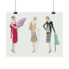 92374-1.jpg Three Dresses Poster