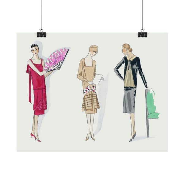 92374-1.jpg Three Dresses Poster