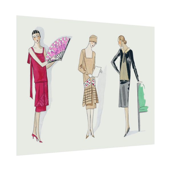 92374-2.jpg Three Dresses Poster
