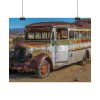 Old Rustic Truck in Nevada Poster