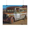 Old Rustic Truck in Nevada Poster